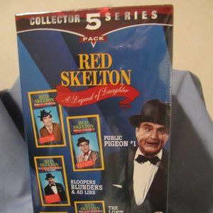 RED SKELTON Collector Series 5 Pack VHS NEW 1997